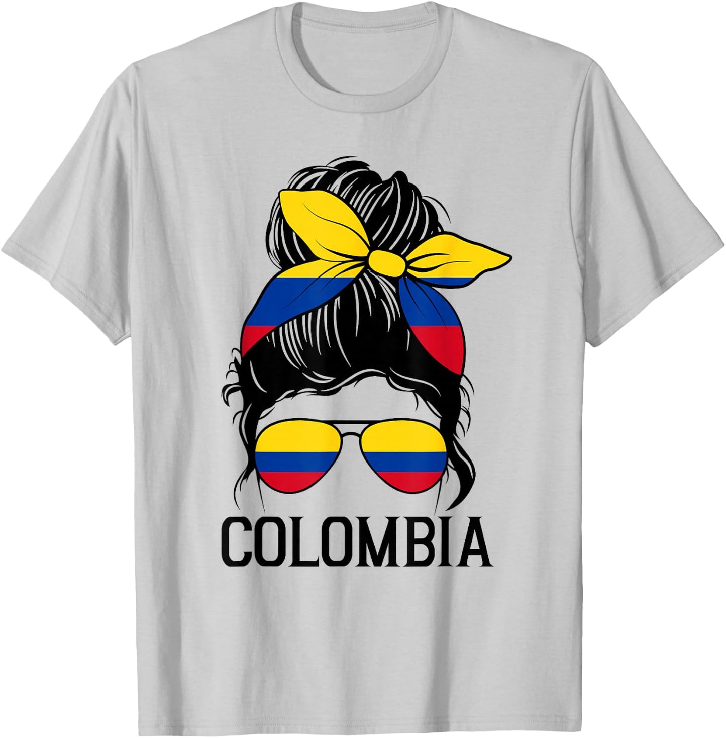Colombia Graphic Design for Girls Kid Colombian Toodler T-Shirt - T-Shirt | Ash