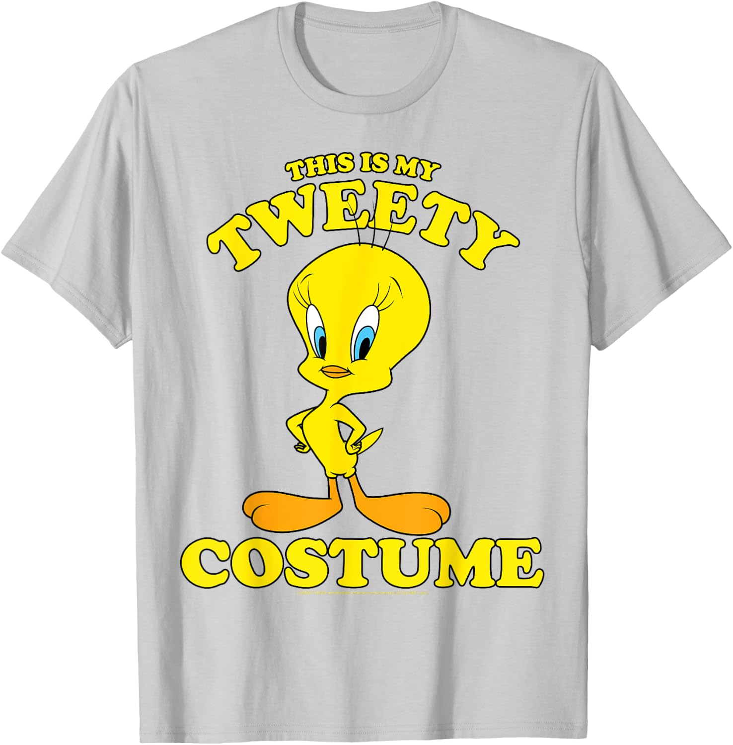 Looney Tunes Halloween Tweety Costume T-Shirt - T-Shirt | Ash