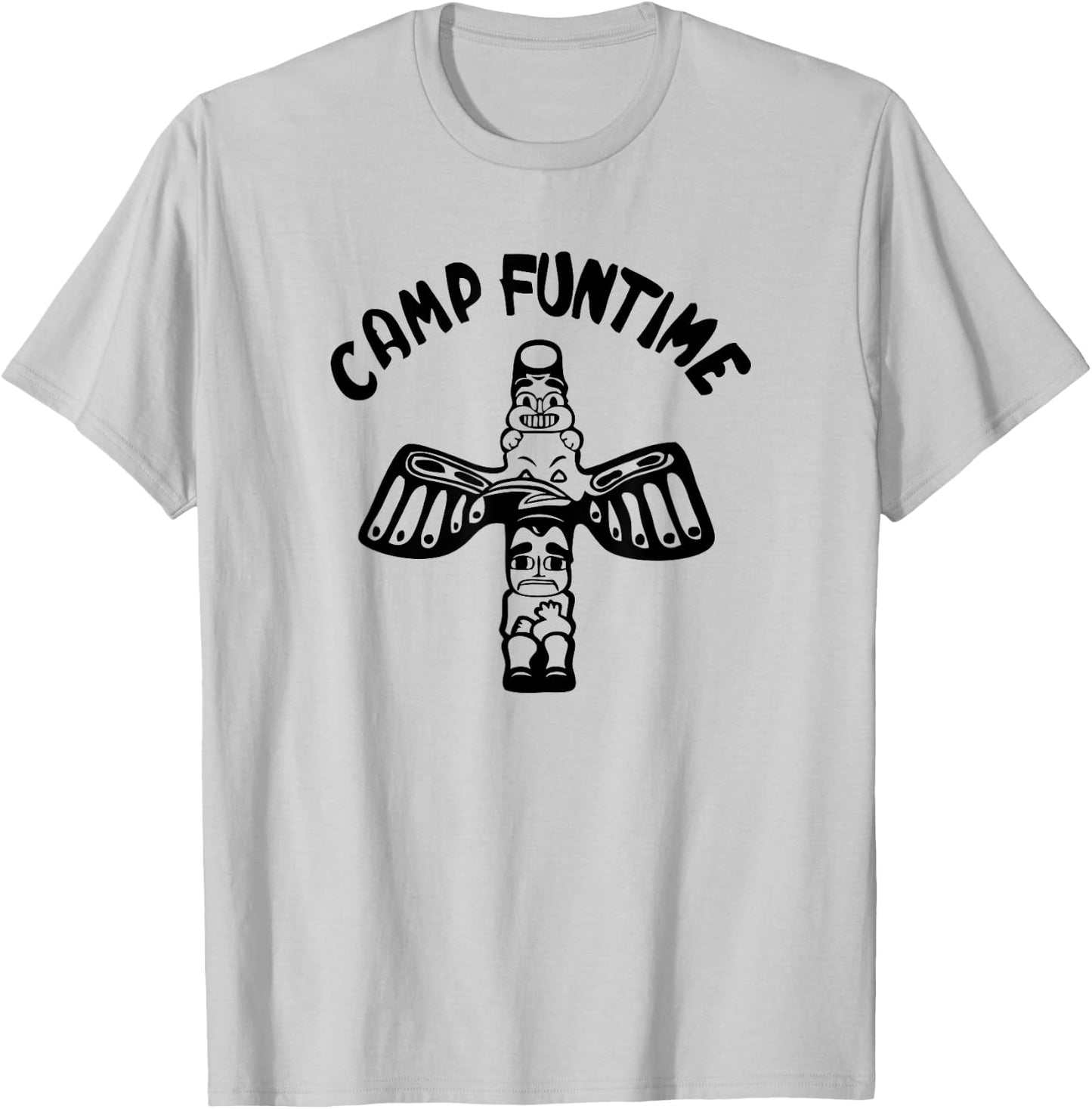 Camp Funtime, Gift, Punk, Rock, Retro, Summer T-Shirt - T-Shirt | Ash