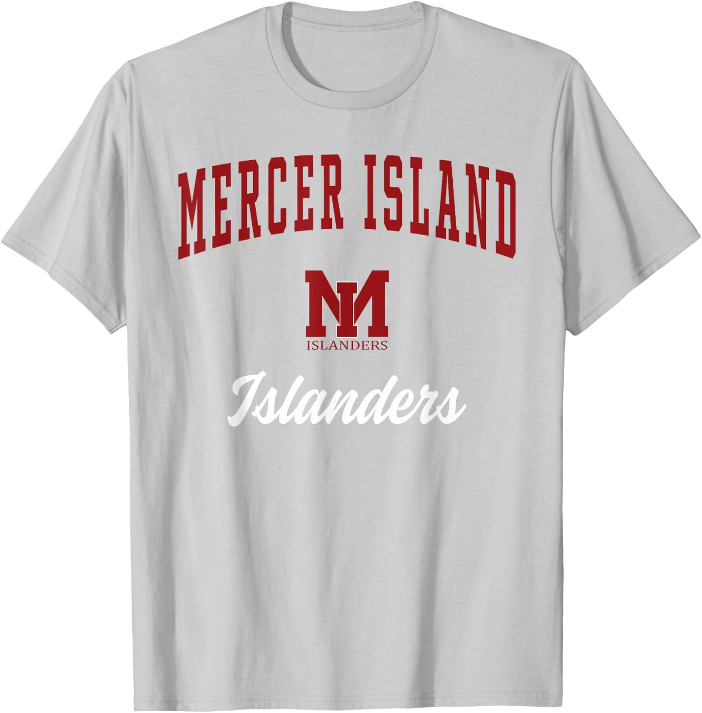 Mercer Island High School Islanders T-Shirt - T-Shirt | Ash