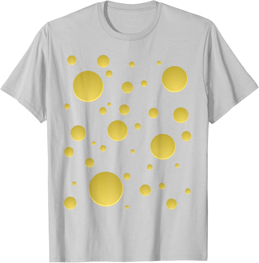 Cheese Costume Halloween Yellow Cheese Costume T-Shirt - T-Shirt | Ash