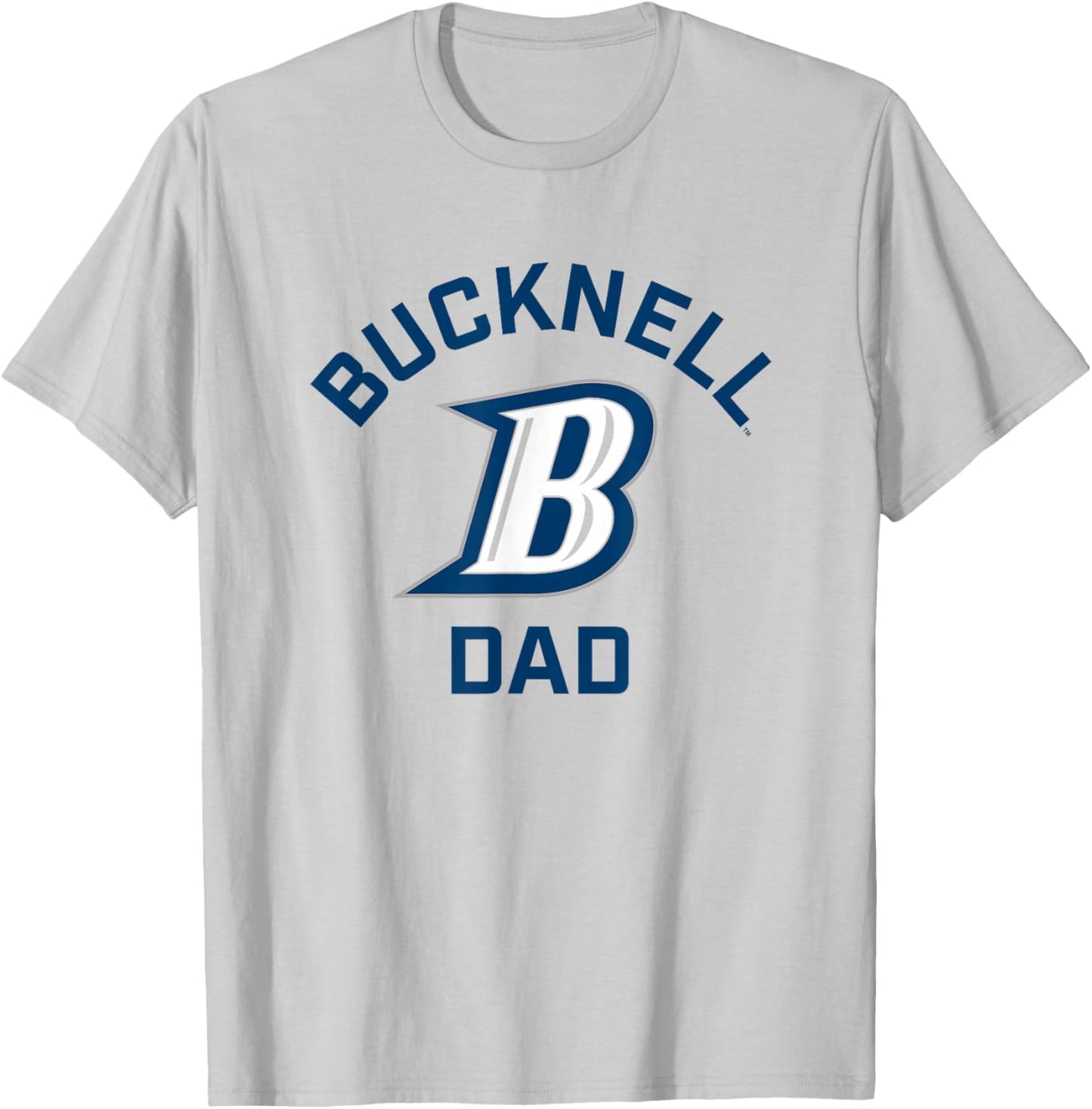 Bucknell University Bison Arched Dad T-Shirt - T-Shirt | Ash