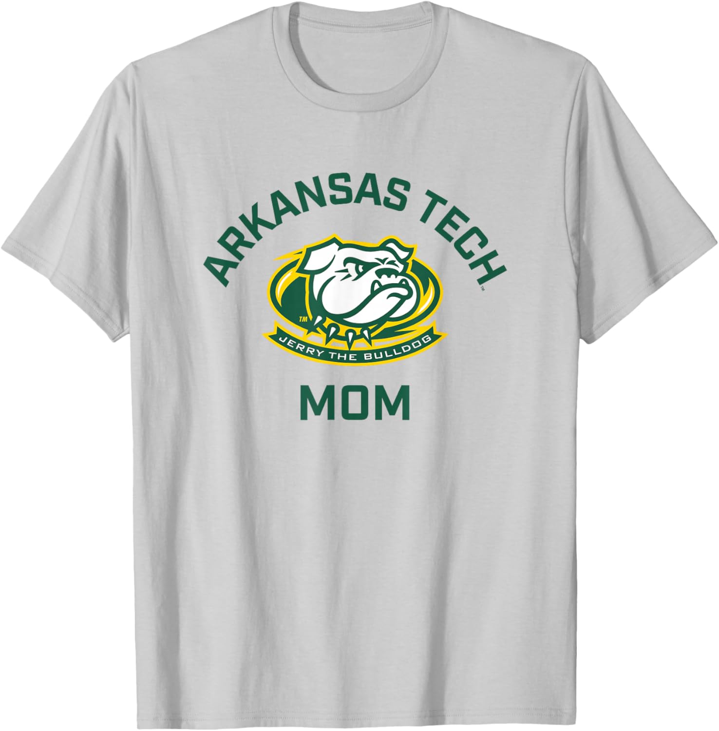 Arkansas Tech University ATU Wonder Boys Arched Mom T-Shirt - T-Shirt | Ash