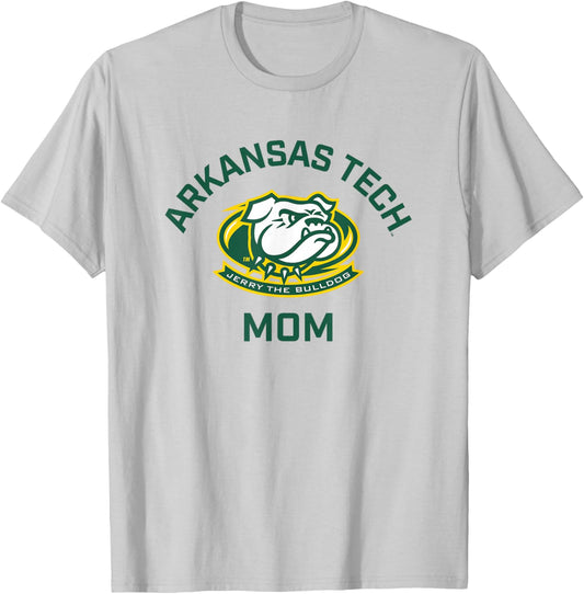 Arkansas Tech University ATU Wonder Boys Arched Mom T-Shirt - T-Shirt | Ash