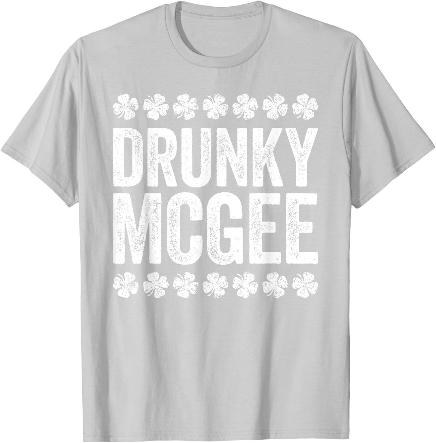 Drunky Mcgee Shirt Couple Irish Men Women St Patricks Day T-Shirt - T-Shirt | Ash