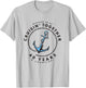 Couples Matching 40th Anniversary Cruise - Boat Anchor T-Shirt - T-Shirt | Ash