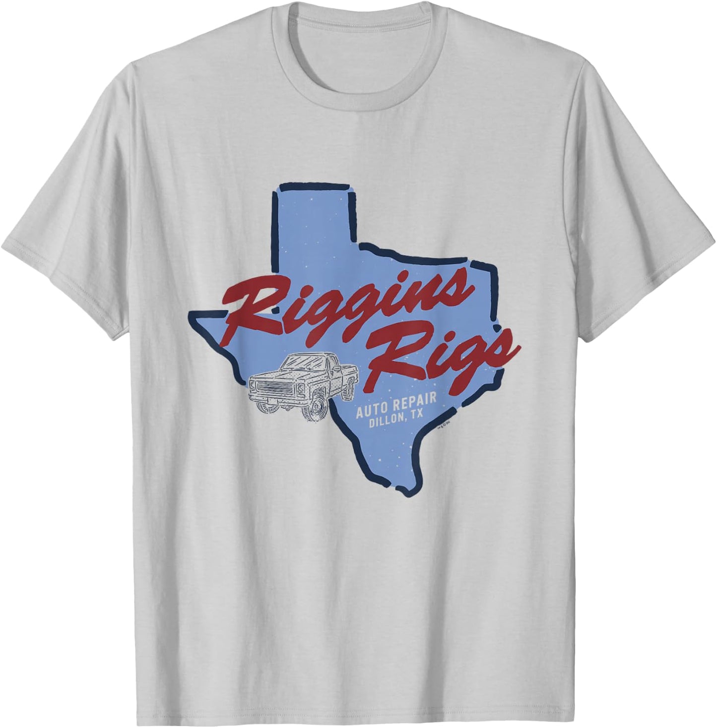 Friday Night Lights Riggins Rigs Comfortable T-Shirt - T-Shirt | Ash