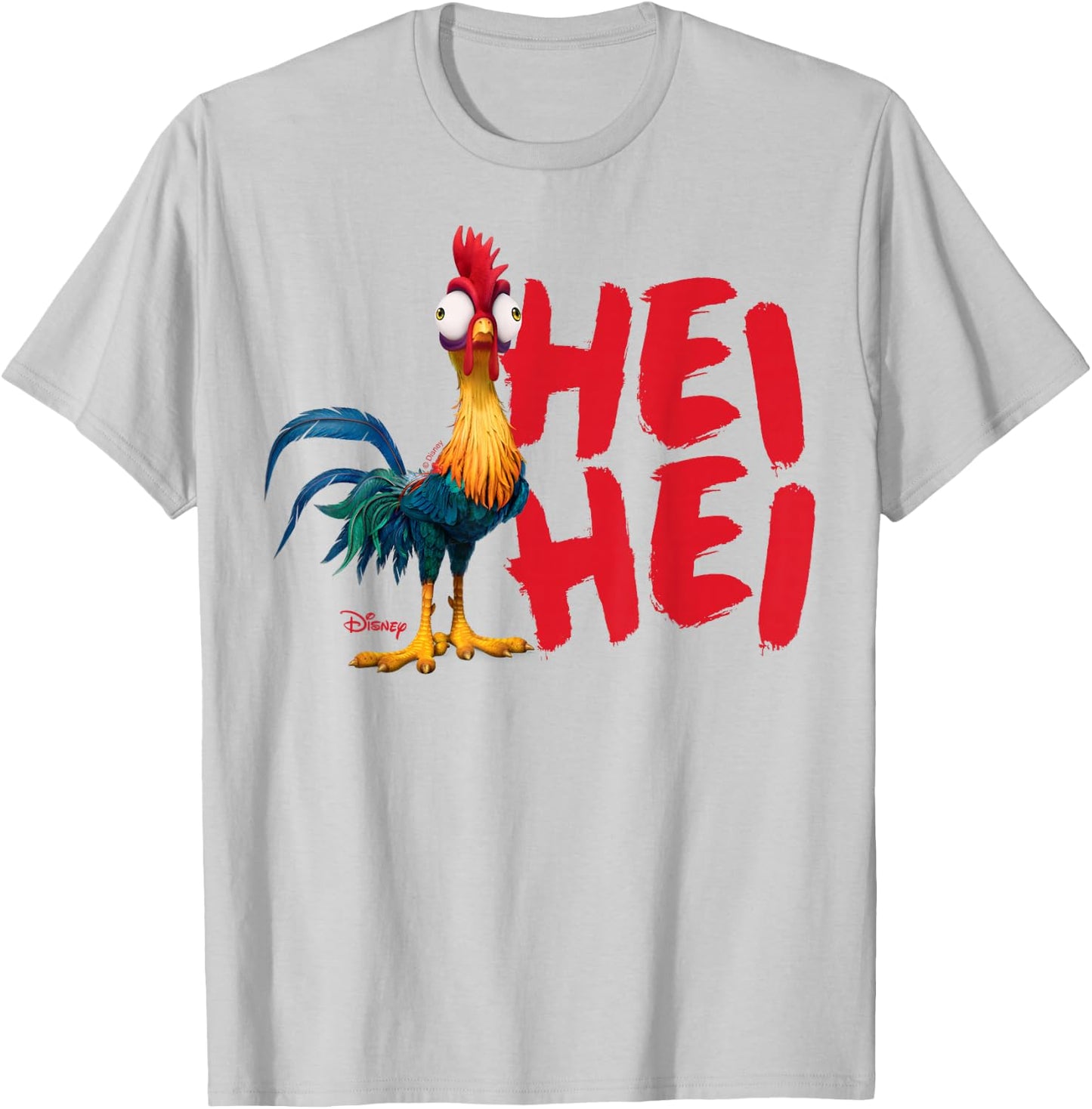 Moana - HEI HEI Rooster Character T-Shirt - T-Shirt | Ash