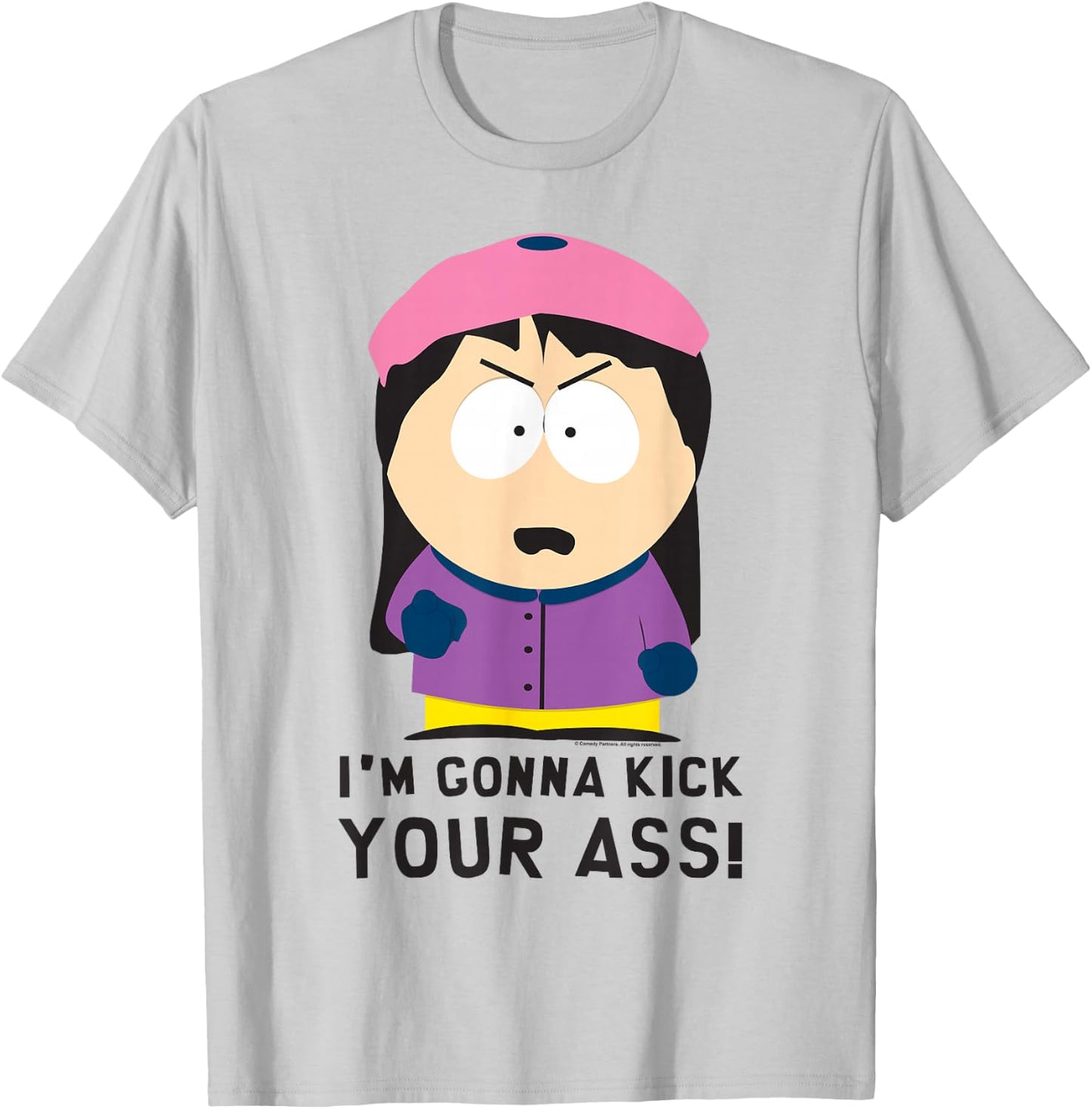 South Park Wendy I'm Gonna Kick Your Ass! T-Shirt - T-Shirt | Ash