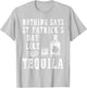 St. Patrick's Day Men's Women's Green Tequila Irish Shamrock T-Shirt - T-Shirt | Ash