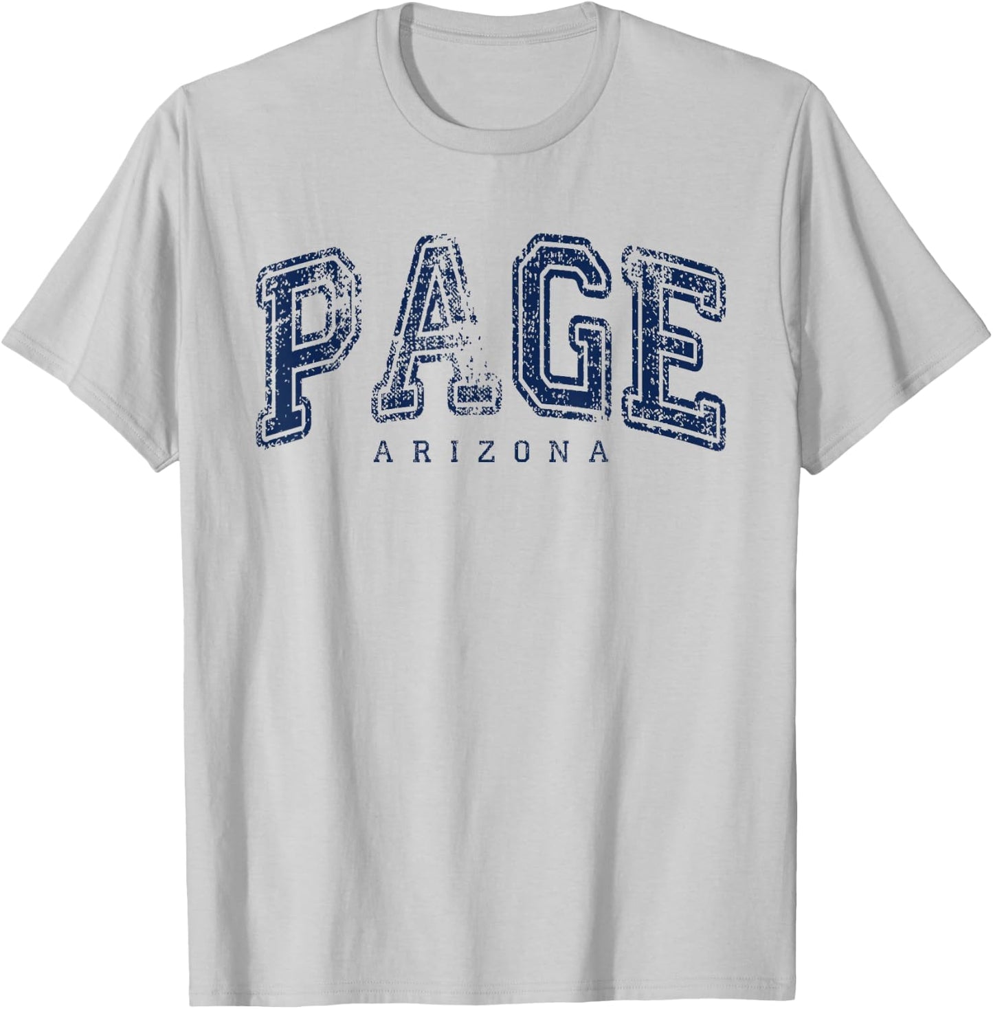 Page Arizona Vintage Retro US City State Travel T-Shirt - T-Shirt | Ash
