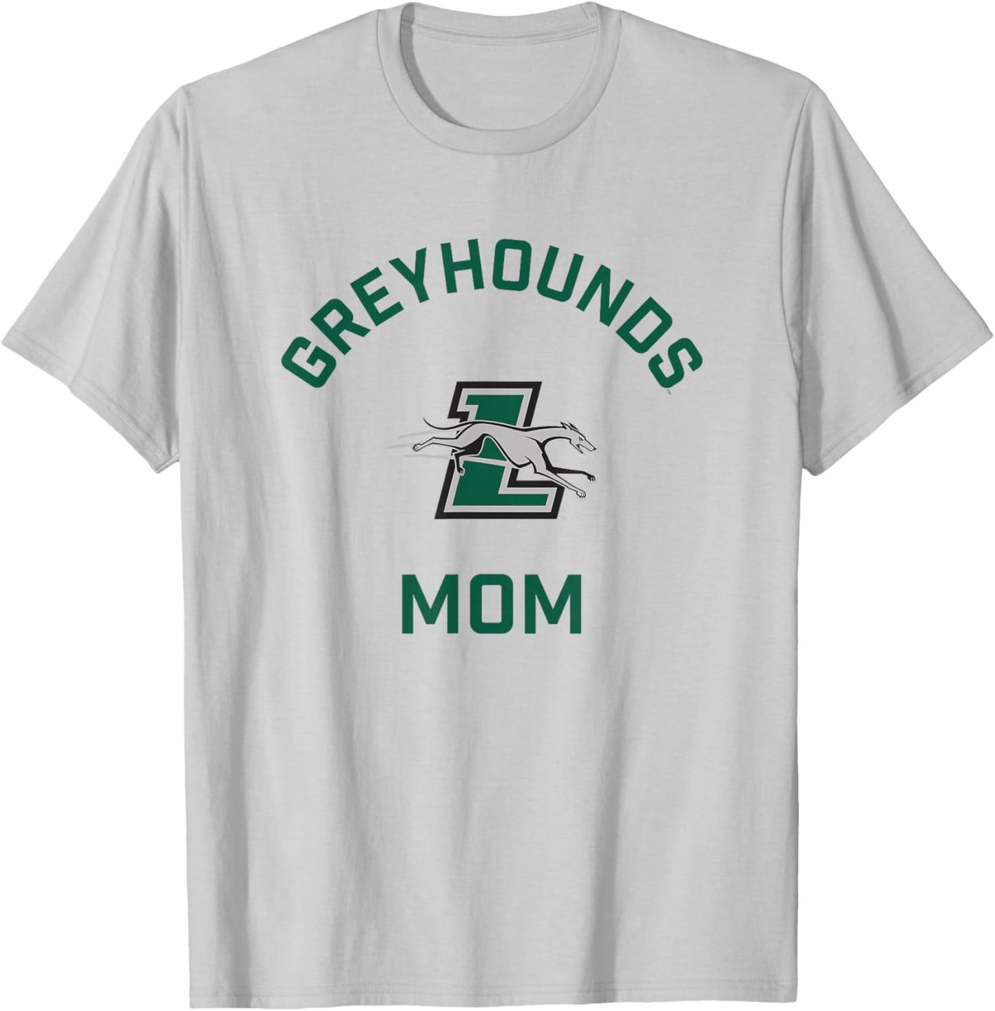 Loyola University Maryland Greyhounds Arched Mom T-Shirt - T-Shirt | Ash