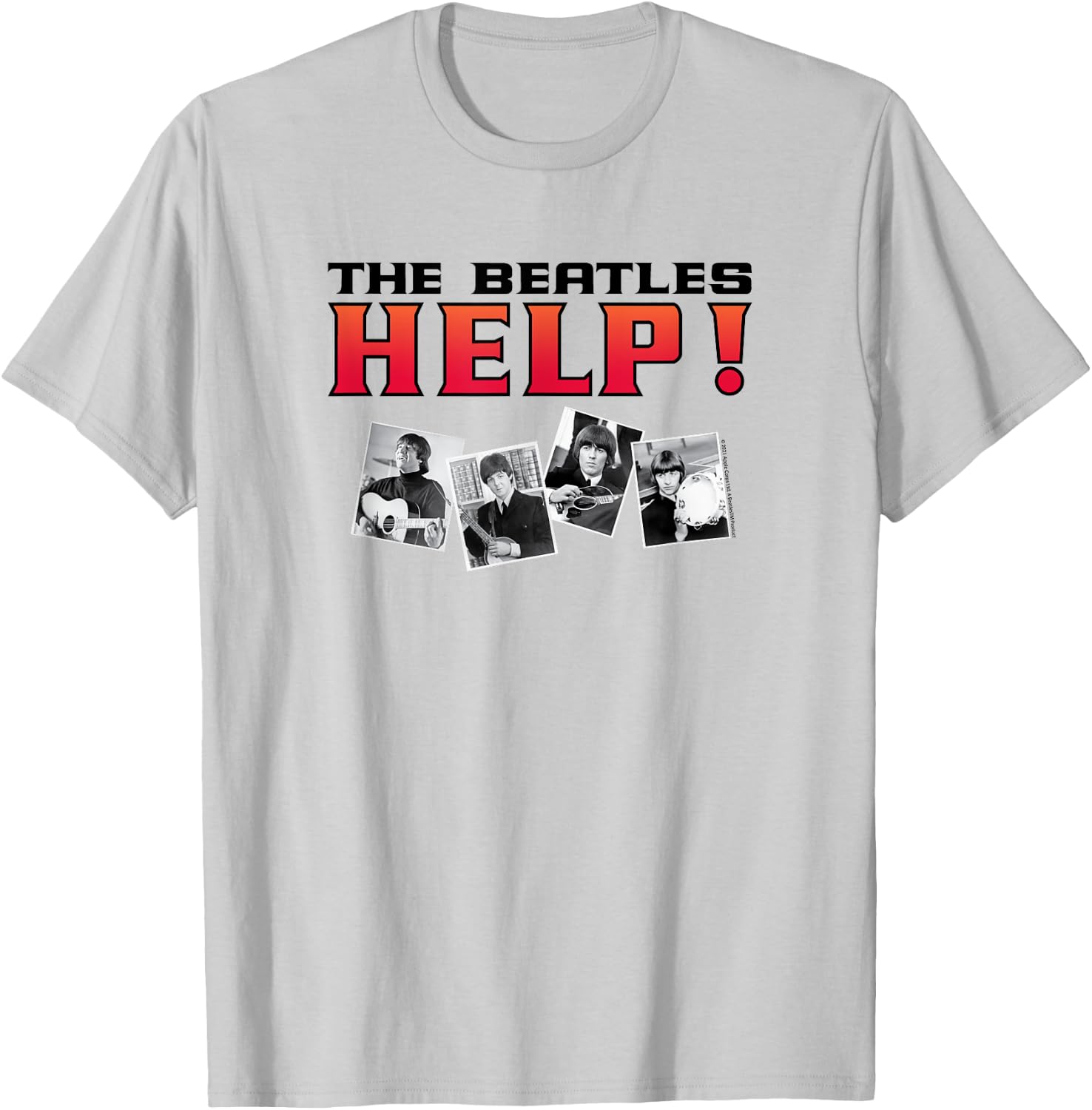 The Beatles - Help! T-Shirt - T-Shirt | Ash