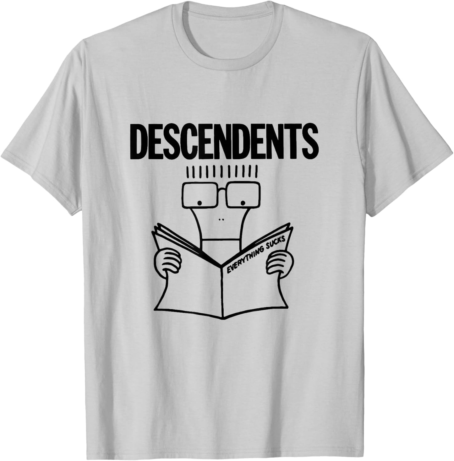 Descendents - Official Merchandise - Everything Sucks T-Shirt - T-Shirt | Ash