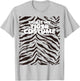 Tiger Simple Halloween This is My Tiger Costume Animal Print T-Shirt - T-Shirt | Ash
