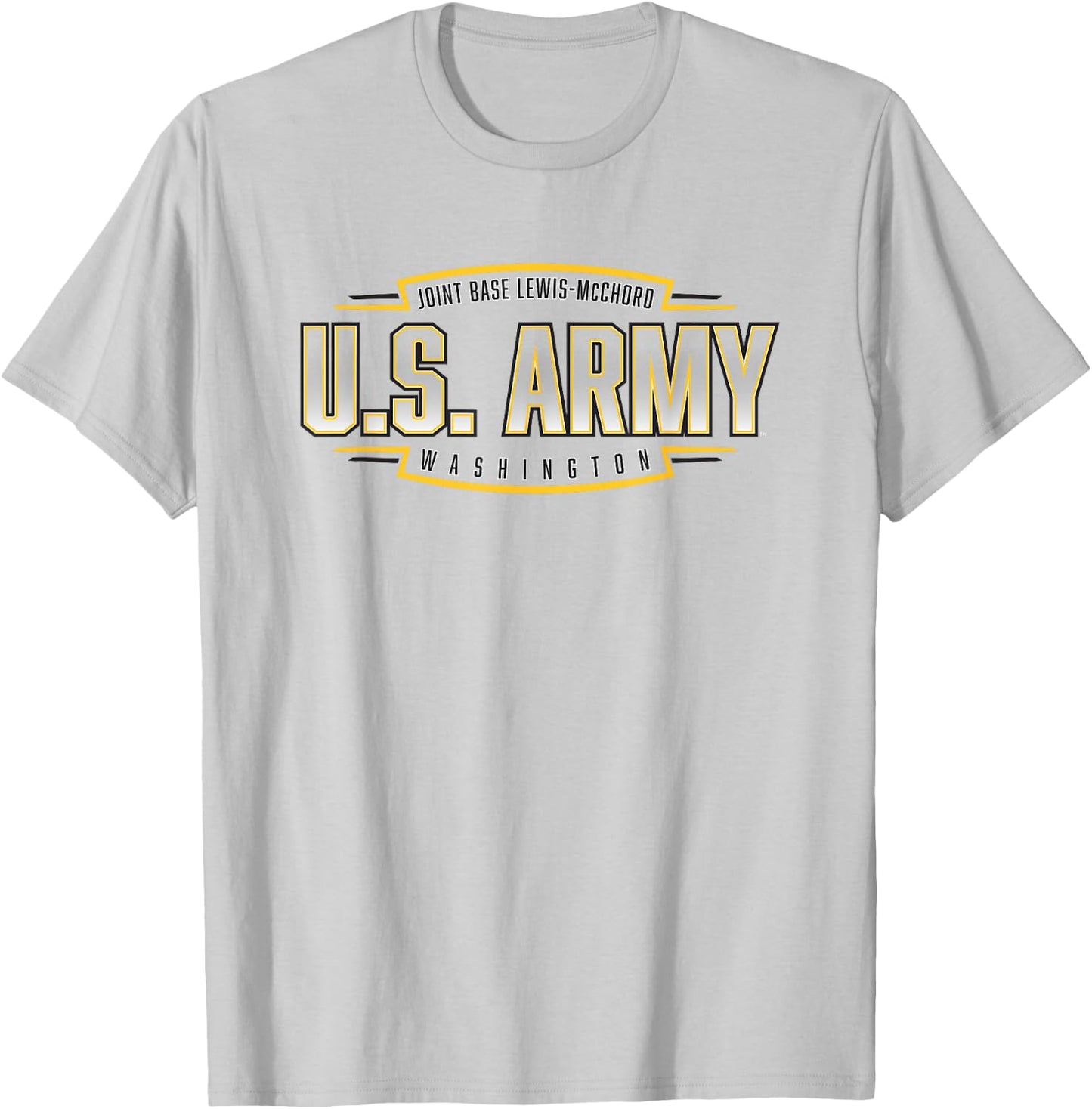 Joint Base Lewis-McChord United States Army Military T-Shirt - T-Shirt | Ash
