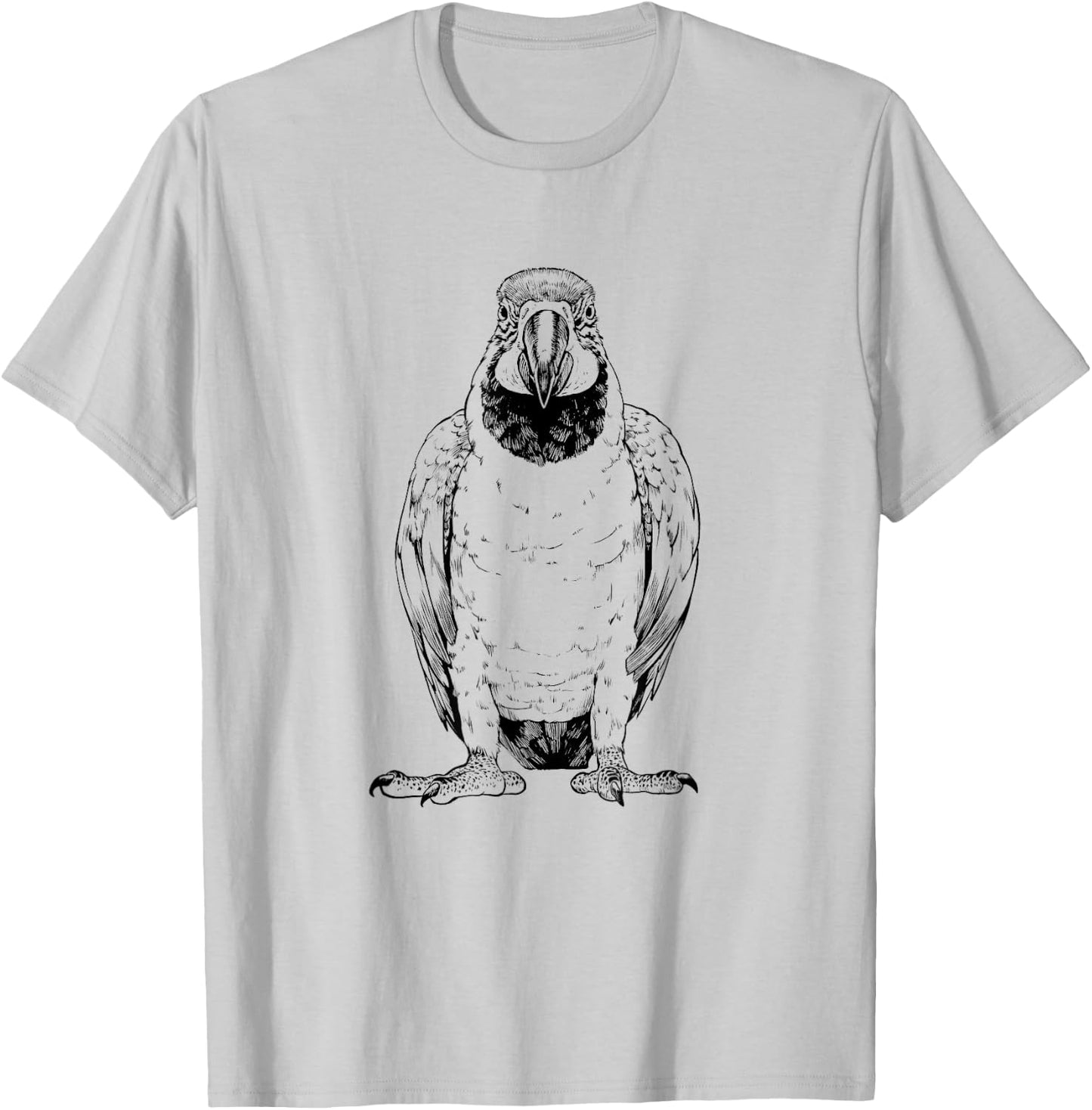 Blue and Gold Macaw Mom Bird Lover Pet Lover T-Shirt - T-Shirt | Ash
