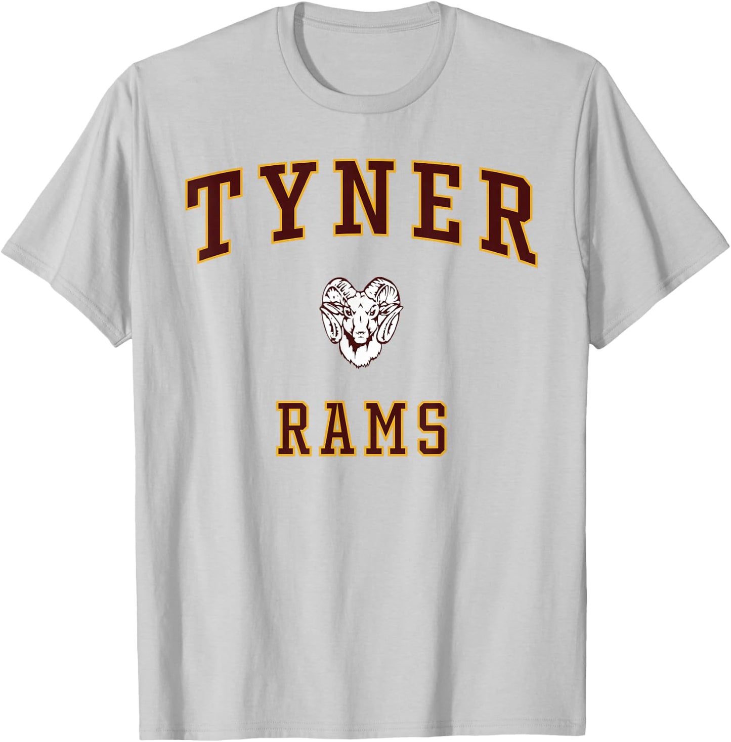 Tyner Academy Rams T-Shirt - T-Shirt | Ash