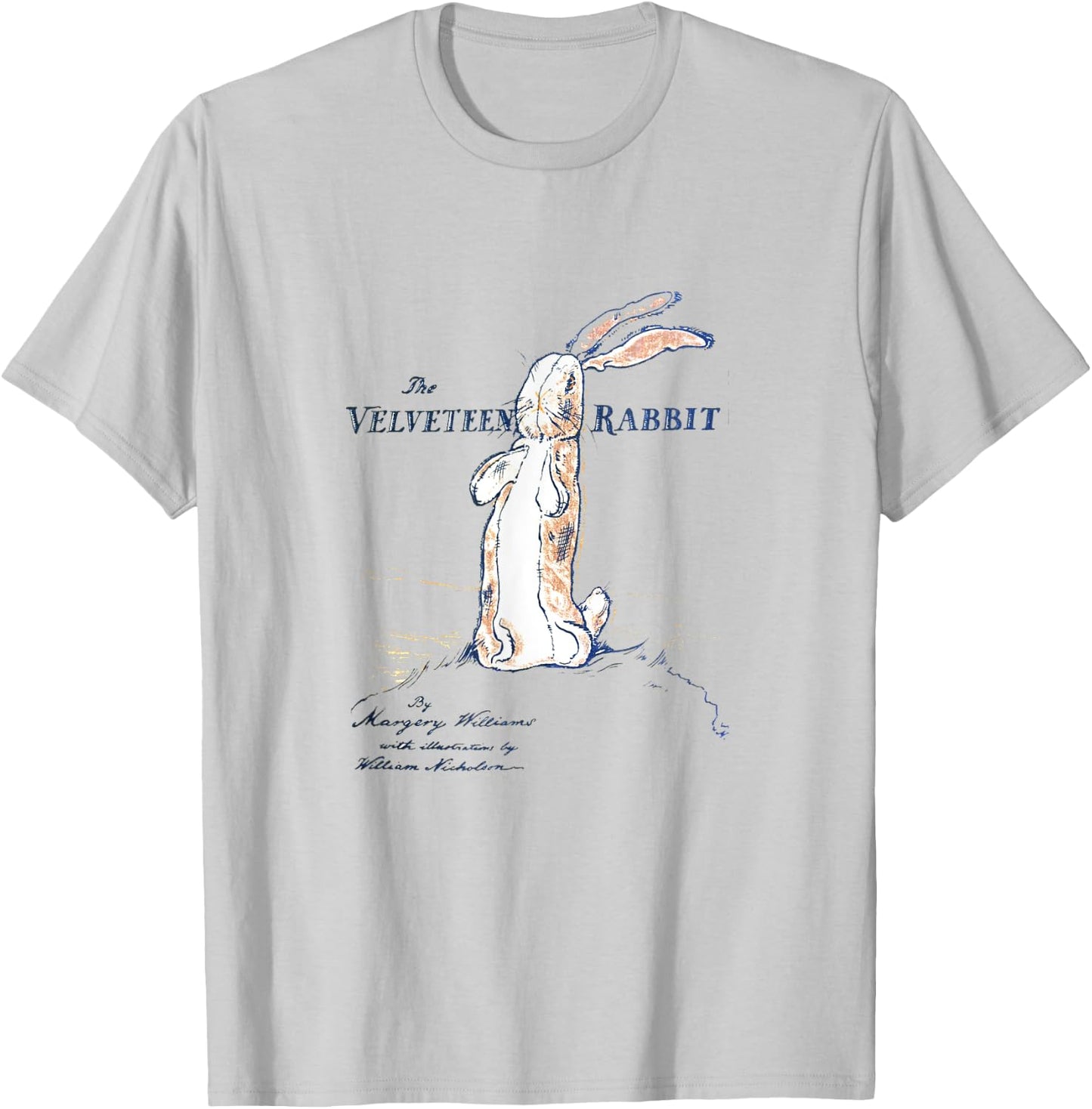Stuffed rabbit The Velveteen Rabbit, Margery Williams Book T-Shirt - T-Shirt | Ash