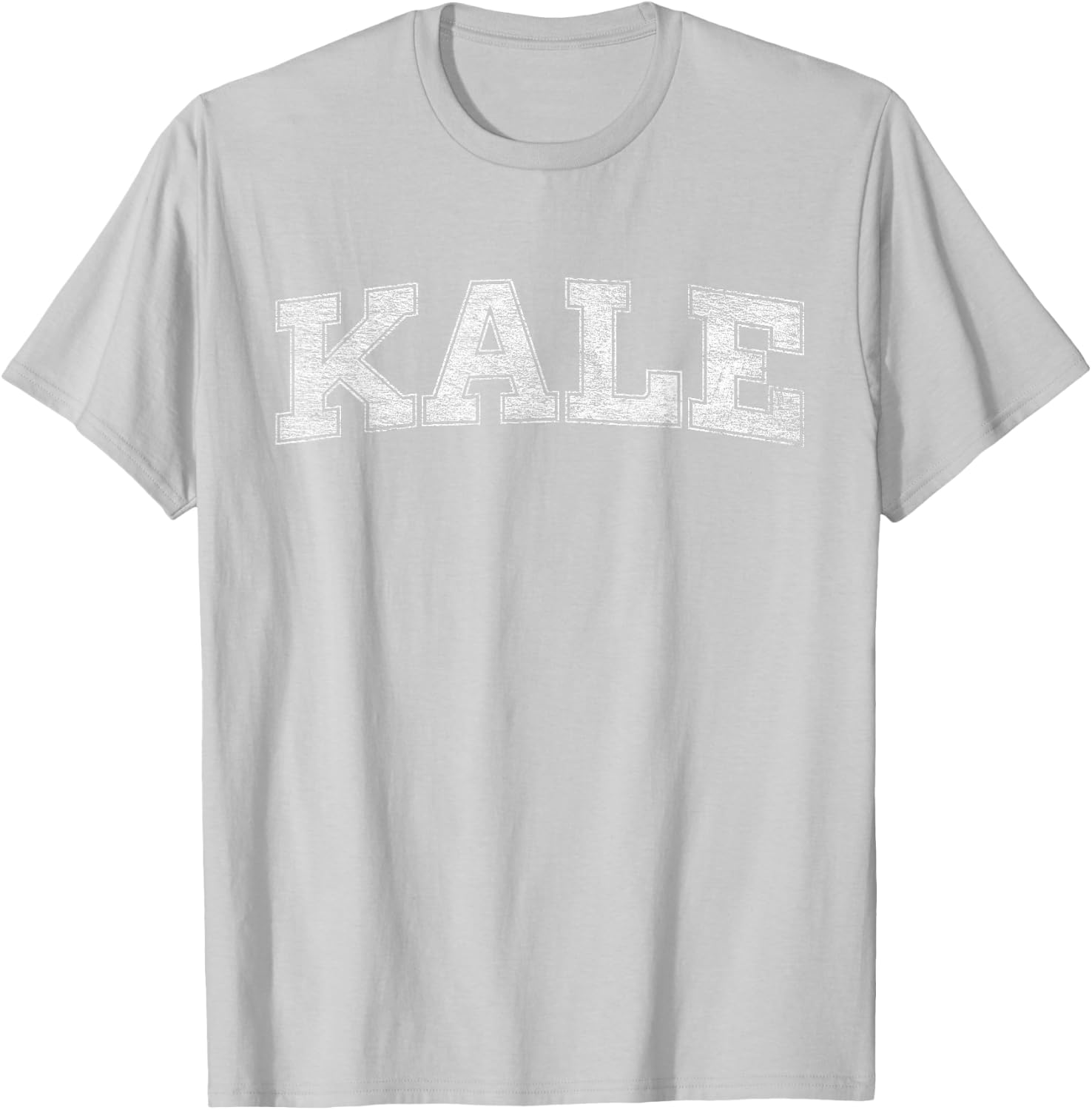 Kale University Leafy Greens Organic Gardener Go Vegan T-Shirt - T-Shirt | Ash