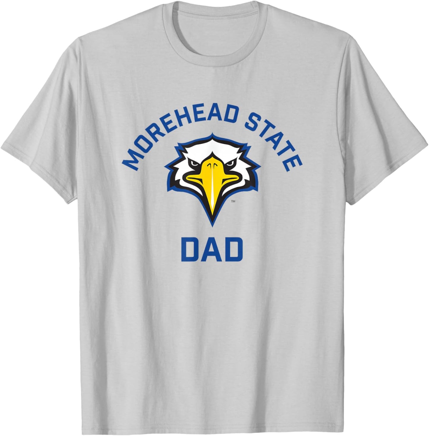 Morehead State University Eagles Arched Dad T-Shirt - T-Shirt | Ash