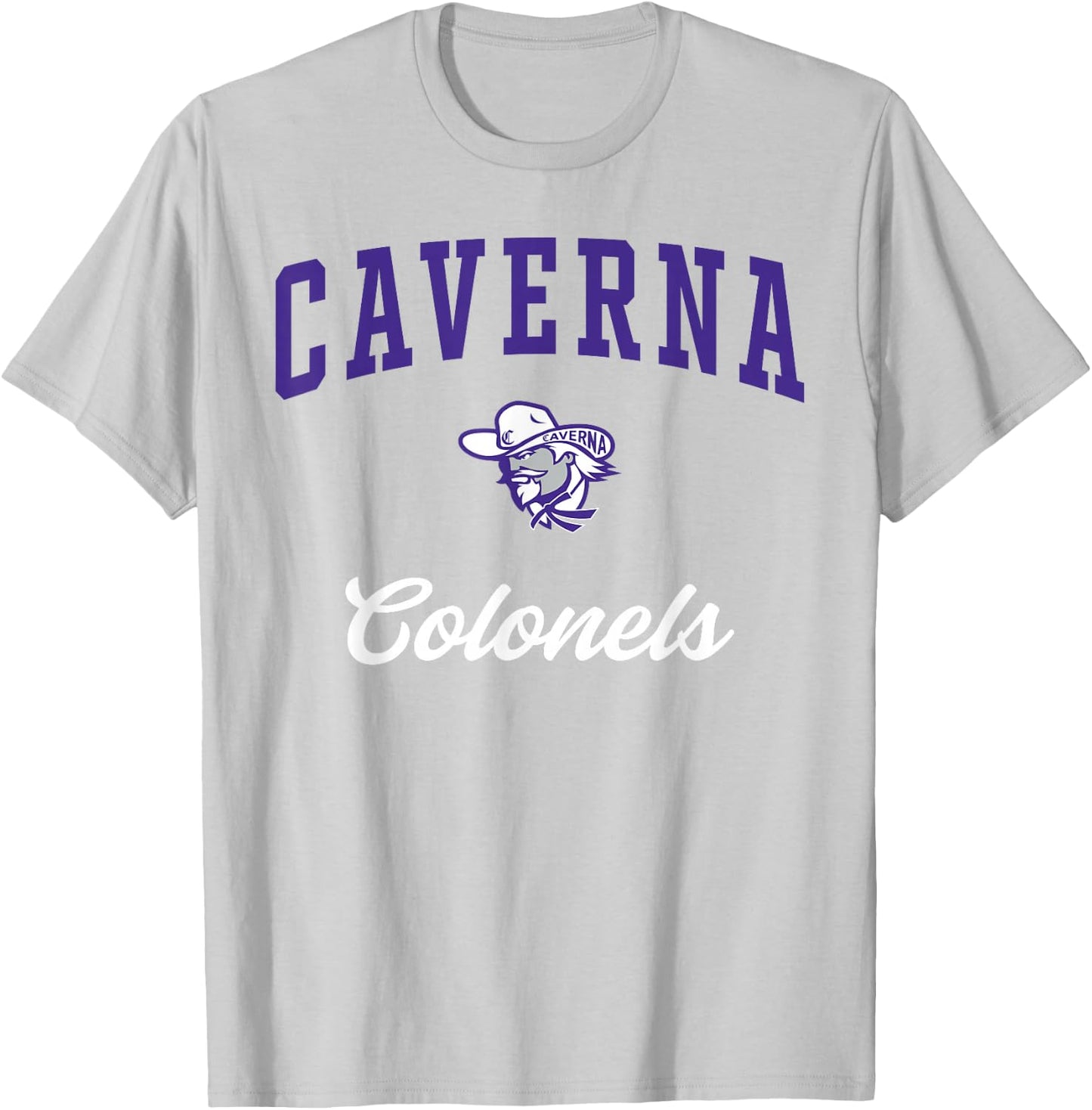 Caverna High School Colonels T-Shirt - T-Shirt | Ash