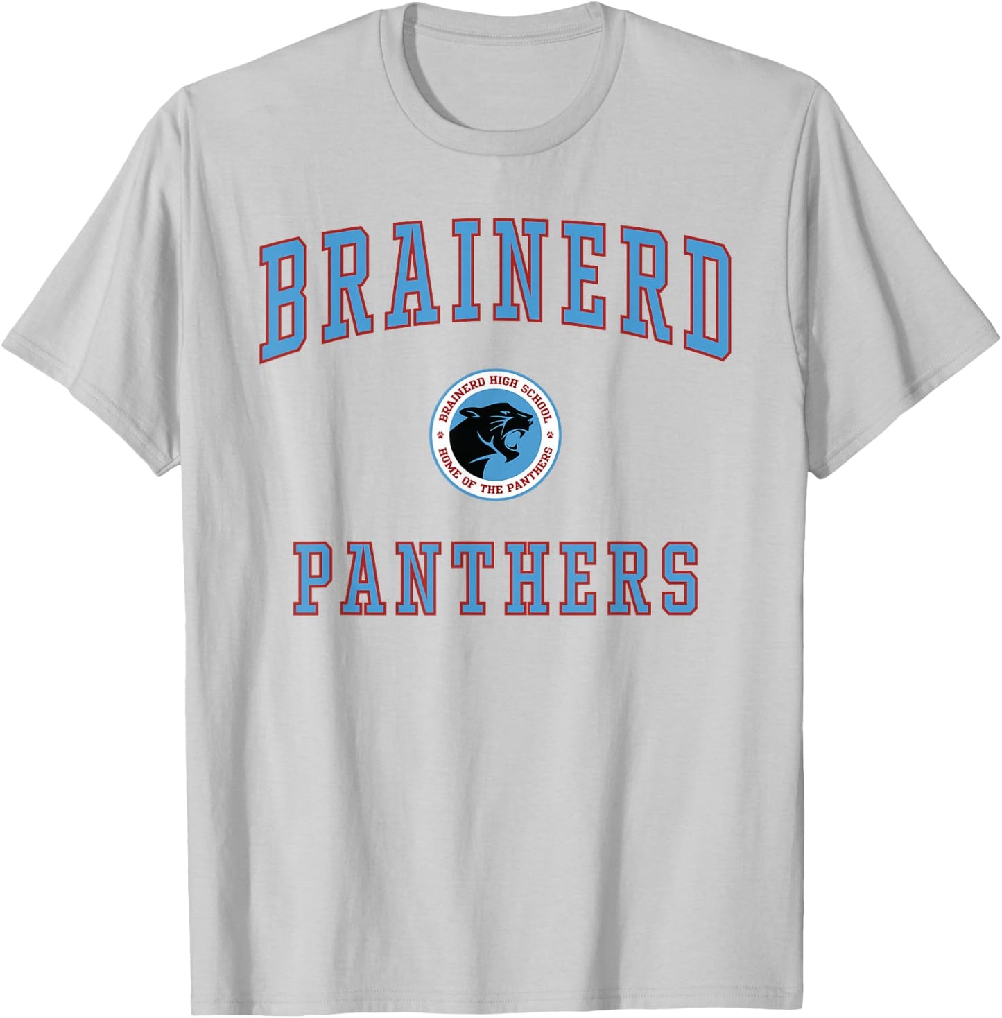 Brainerd High School Panthers T-Shirt - T-Shirt | Ash