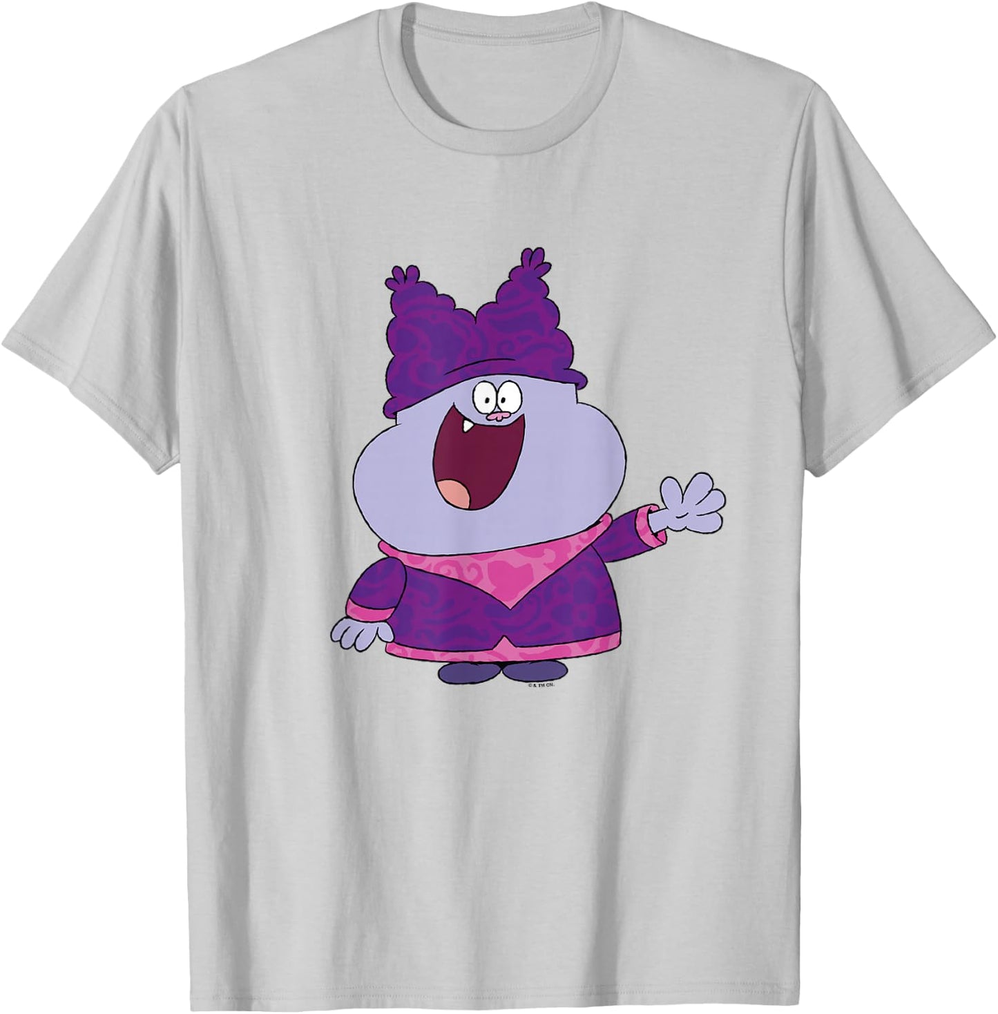 Chowder Happy Pose Full Body Shot T-Shirt - T-Shirt | Ash