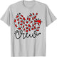 Candy Cane Crew Christmas Xmas Love Candy Boys Girls Kids T-Shirt - T-Shirt | Ash