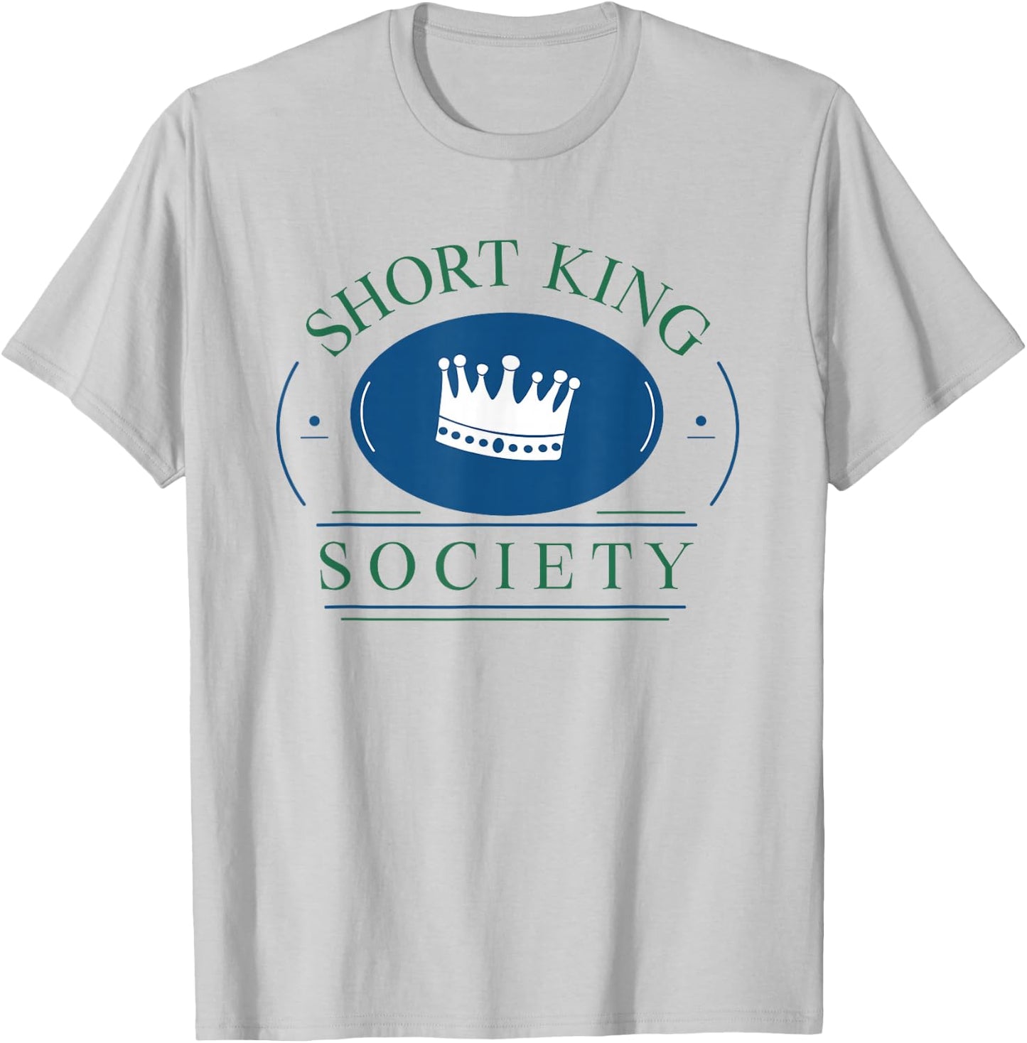 Short King Society T-Shirt - T-Shirt | Ash