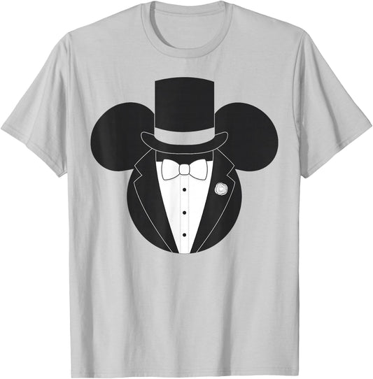 Disney Mickey and Friends Mickey Groom T-Shirt - T-Shirt | Ash