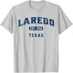 Vintage Athletic Souvenir Visit Laredo Texas T-Shirt - T-Shirt | Ash