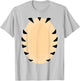Tiger Costume Men Orange Adult DIY T-Shirt - T-Shirt | Ash