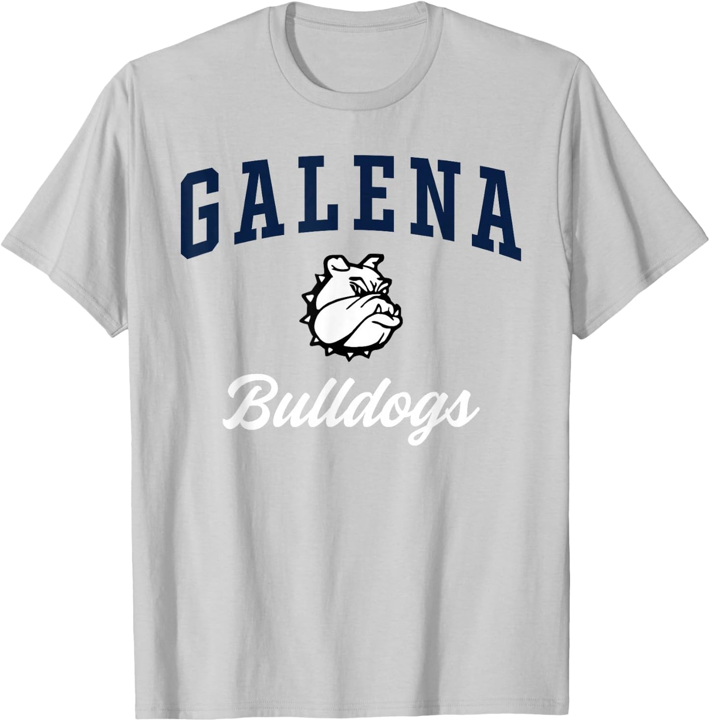 Galena High School Bulldogs T-Shirt - T-Shirt | Ash