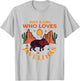 Just A Girl Who Loves Javelinas Desert Animal Lover T-Shirt - T-Shirt | Ash