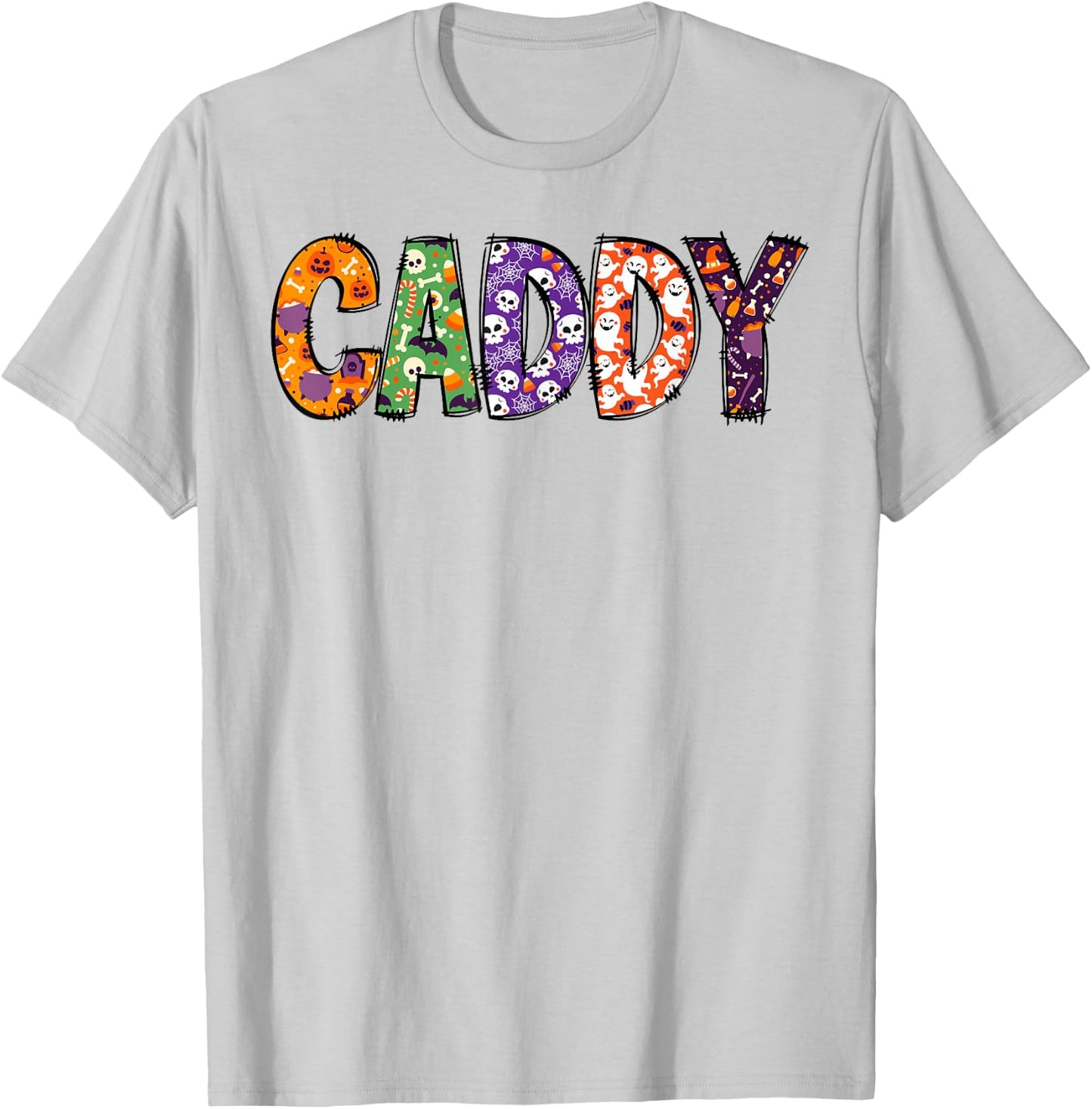 Funny Caddy Halloween Costumes Woman Matching T-Shirt - T-Shirt | Ash