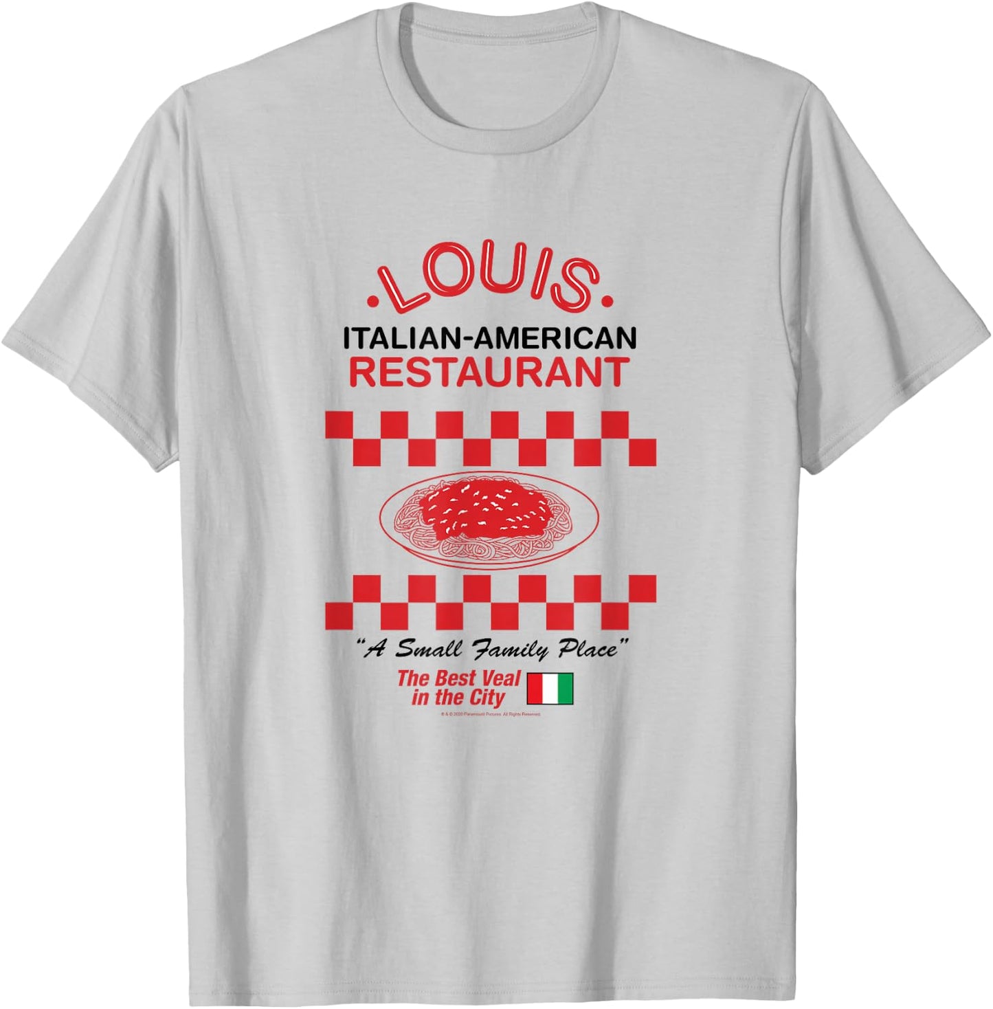 The Godfather Louis Italian-American Restaurant Small T-Shirt - T-Shirt | Ash