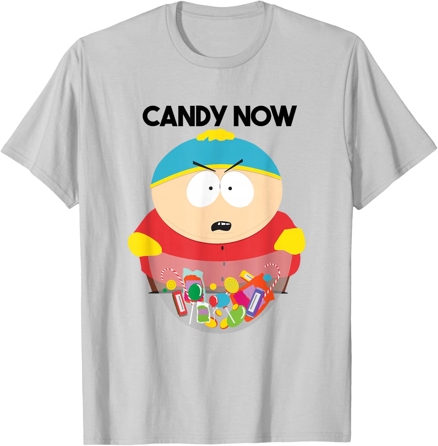 Cartman, Candy Now! T-Shirt - T-Shirt | Ash