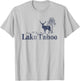 Lake Tahoe Shirt Vintage Retro Style Mountain Camping Hiking T-Shirt - T-Shirt | Ash