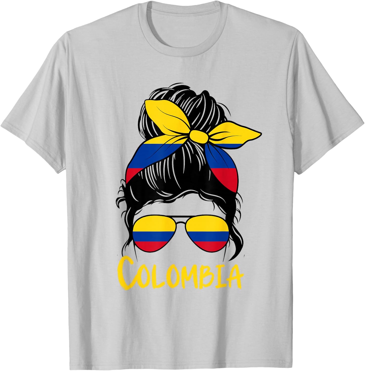 Colombia graphic design for girls kid Colombian toodler T-Shirt - T-Shirt | Ash