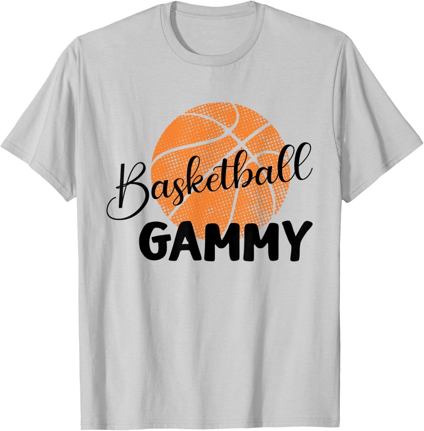 Basketball Gammy Basketball Lover Gift T-Shirt - T-Shirt | Ash
