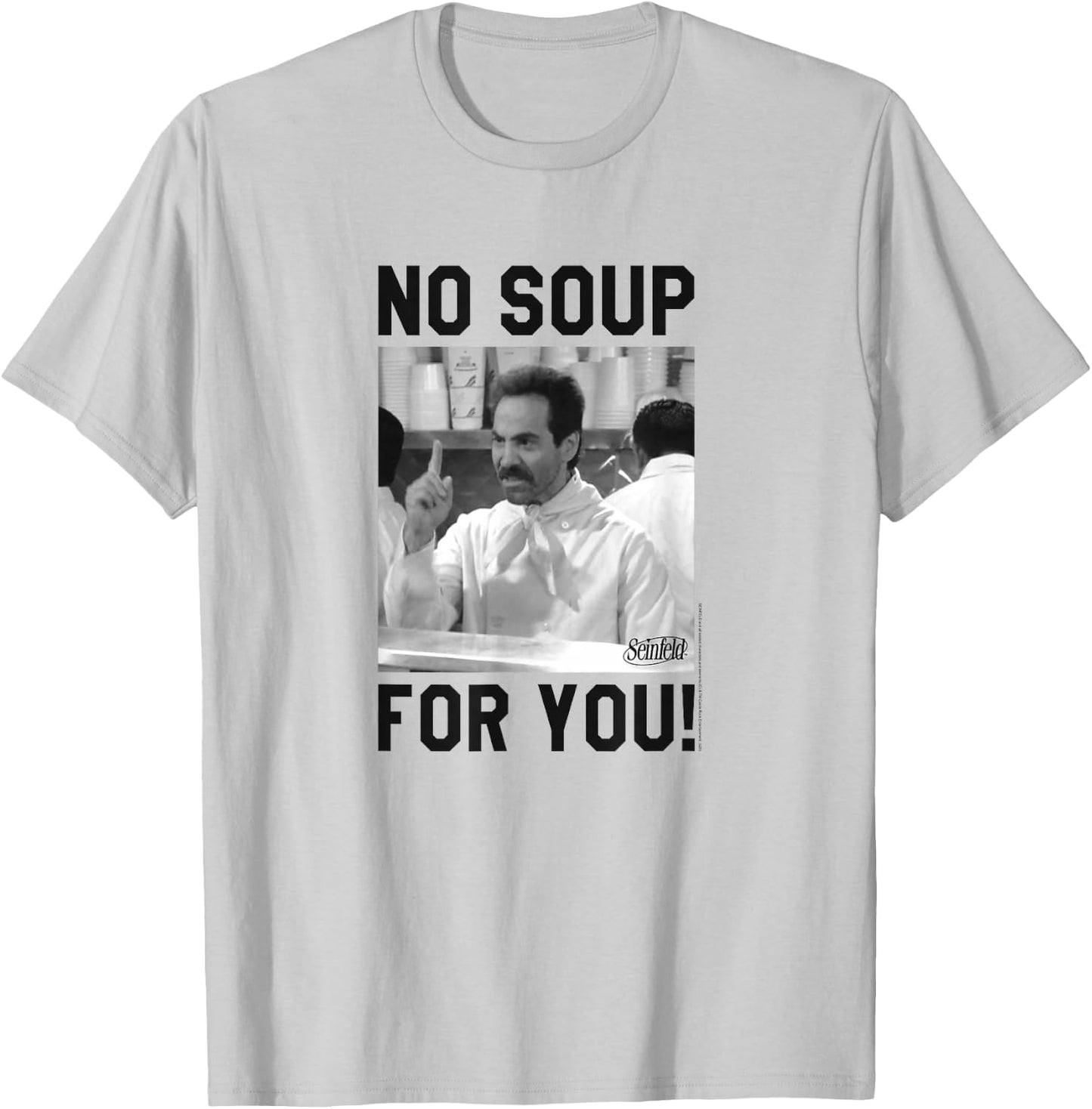 Seinfeld Yev Kassem No Soup for You T-Shirt - T-Shirt | Ash