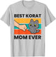 Korat Cat Mama Best Korat Mom Ever T-Shirt - T-Shirt | Ash