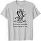 Mad Hatter Quote T-Shirt - T-Shirt | Ash