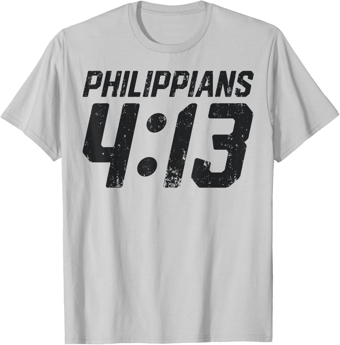 Philippians 4:13 Christian Bible Verse Men Women Religious T-Shirt - T-Shirt | Ash