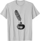 Quill Pen & Women T-Shirt - T-Shirt | Ash