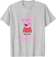 Peppa Pig Birthday Girl Pink Celebration Lyrics T-Shirt - T-Shirt | Ash