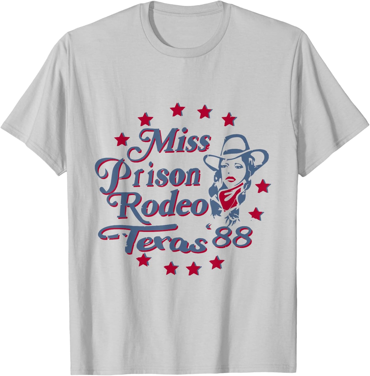 Miss Texas Prison Rodeo 1988 vintage T-Shirt - T-Shirt | Ash