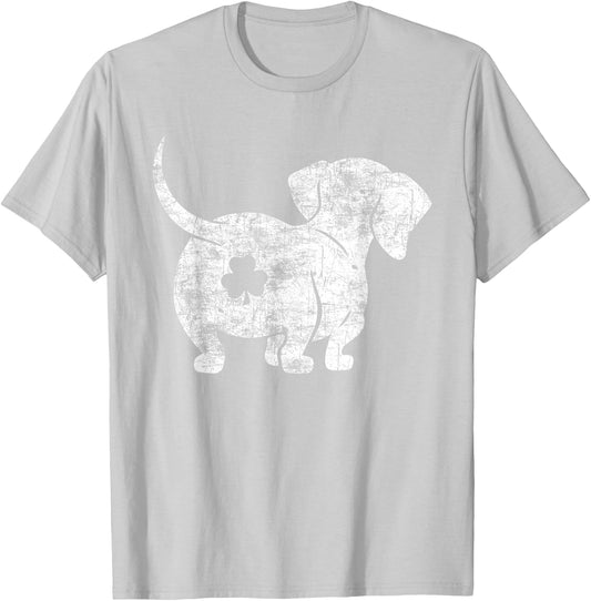 St. Patricks Day Dachshund Wiener Dog Gifts Women T-Shirt - T-Shirt | Ash