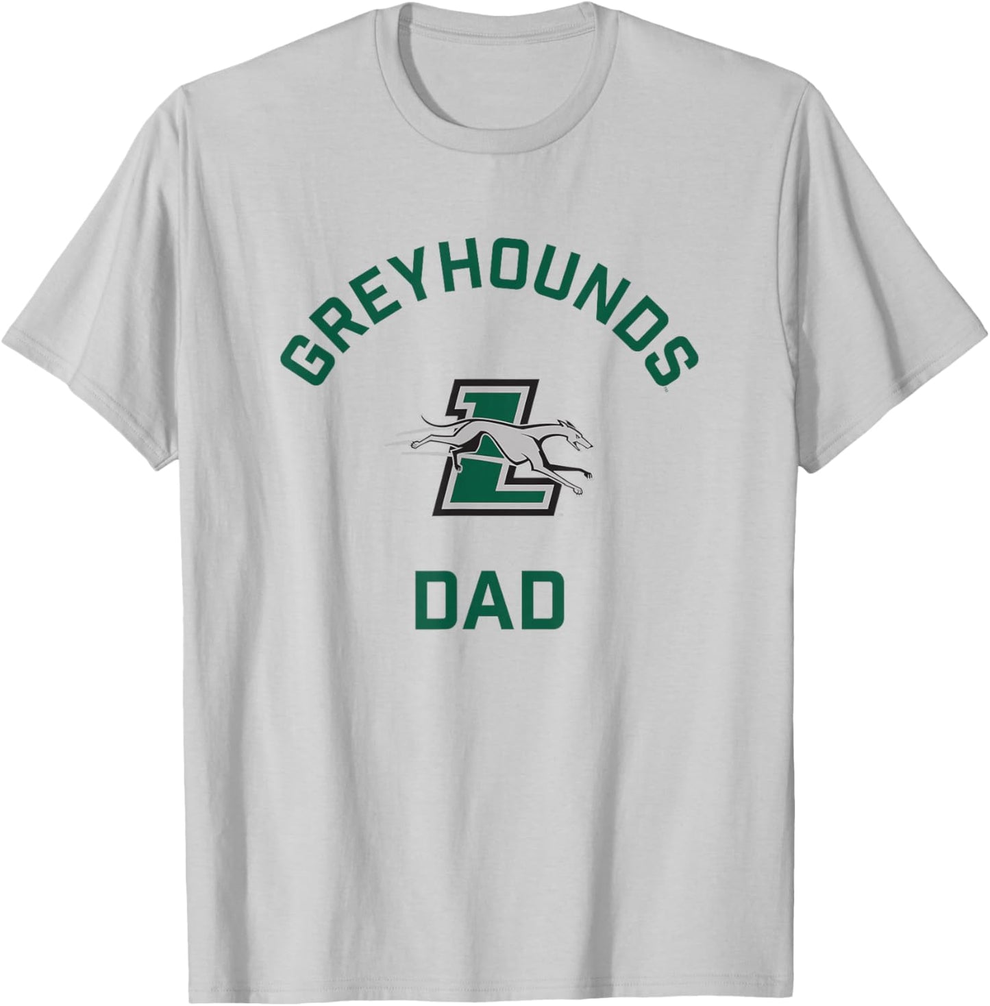 Loyola University Maryland Greyhounds Arched Dad T-Shirt - T-Shirt | Ash